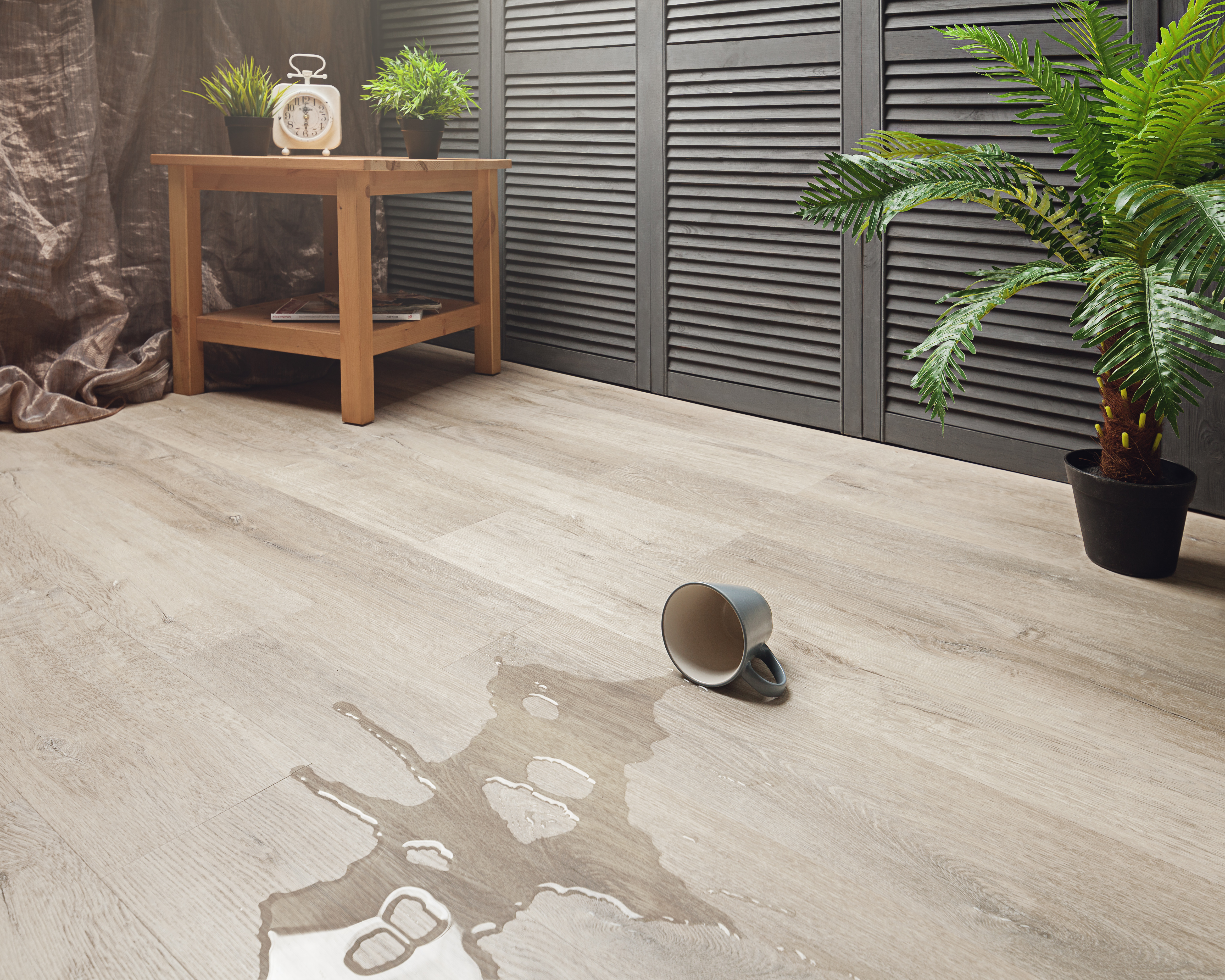 Кварцвиниловая плитка Aqua Floor RealWood Glue AF6033 Glue 1219.2x177.8 Дуб Темный замковый кварц винил напольный