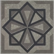 Декор Kerama Marazzi KMD3STA051GN Касабланка серый матовый 9.8x9.8