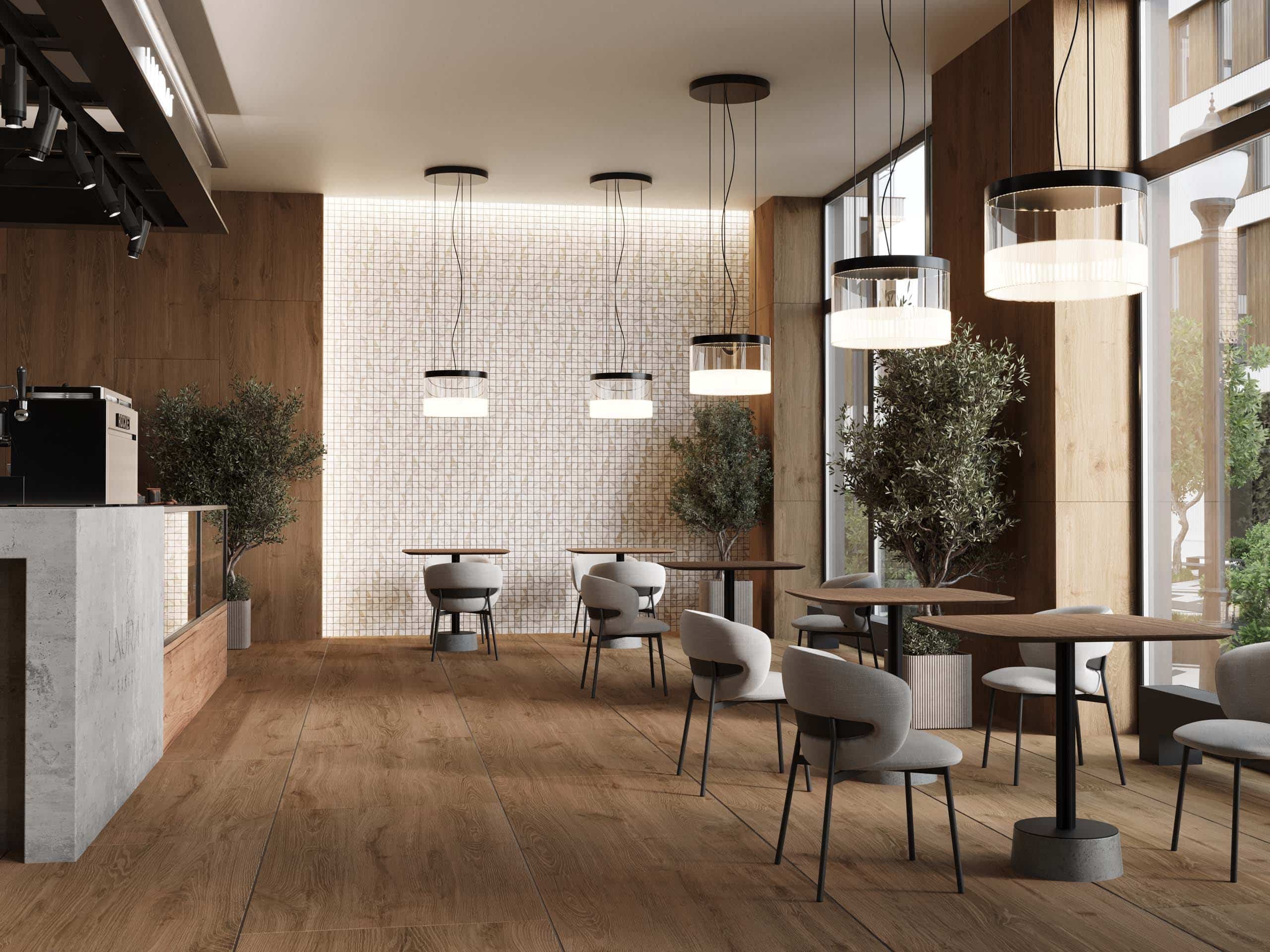 Комплект Estima AV01 Ametis Alavesa Nordic (Ступень 33x160 непол. прямоугол. бортик без насечек + Подступенок 14,5x160)