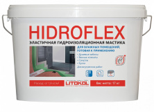 Гидроизоляция полимерная Литокол HIDROFLEX 17кг зеленый