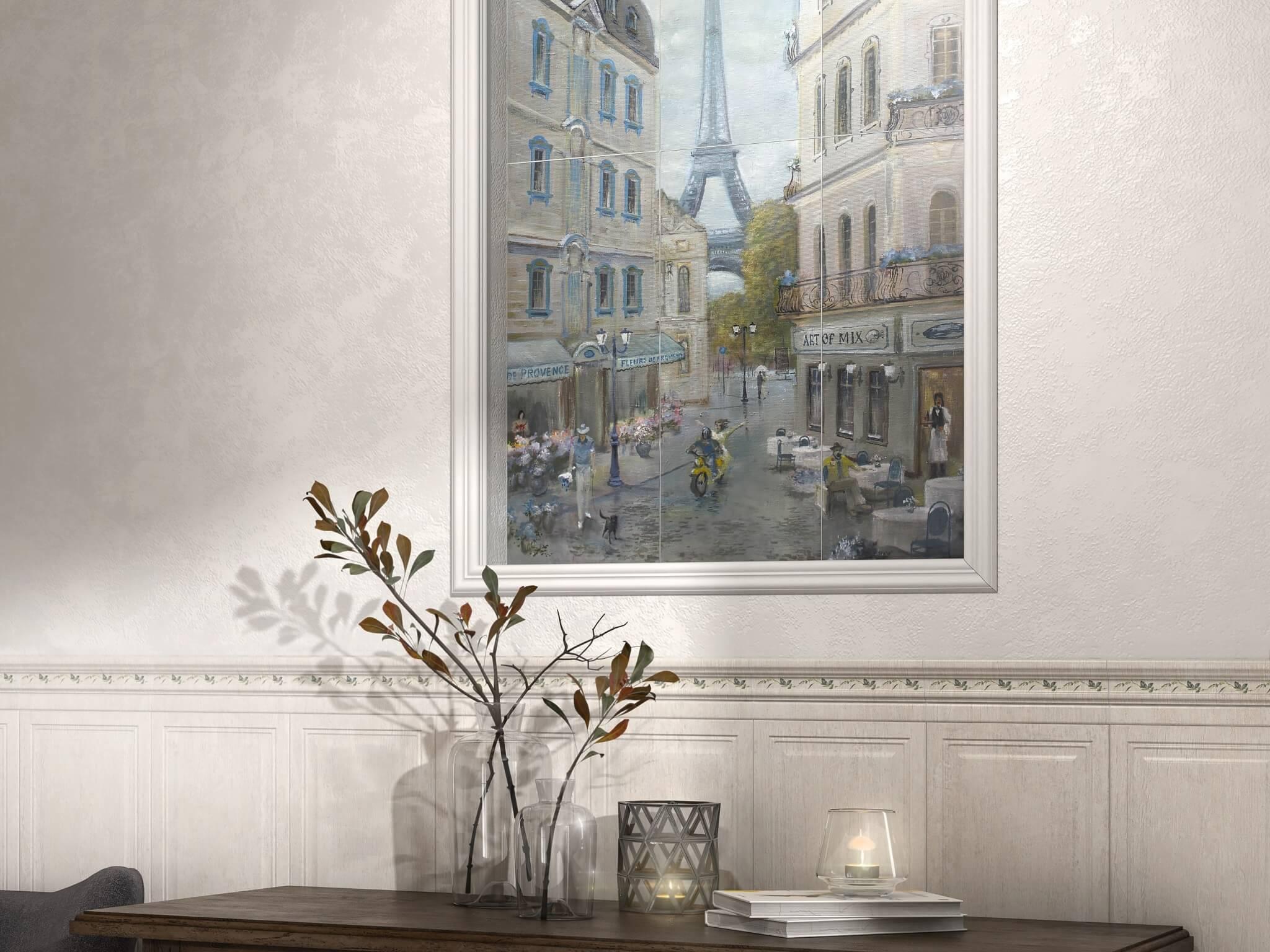 Керамогранит Kerama Marazzi SG401700N Кантри Шик серый 9,9x40,2