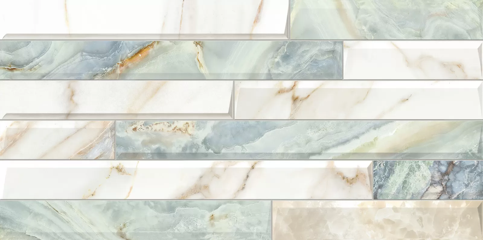 Керамическая плитка Alma Ceramica Невада TWU09NVD616 разноцветный 24.9x50