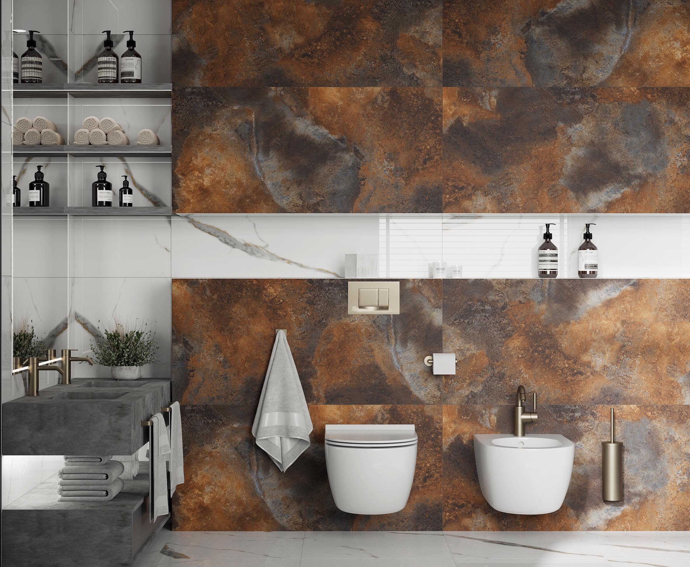 Керамогранит Laparet Dazzle Cosmos Grande 60x120 лаппатированный