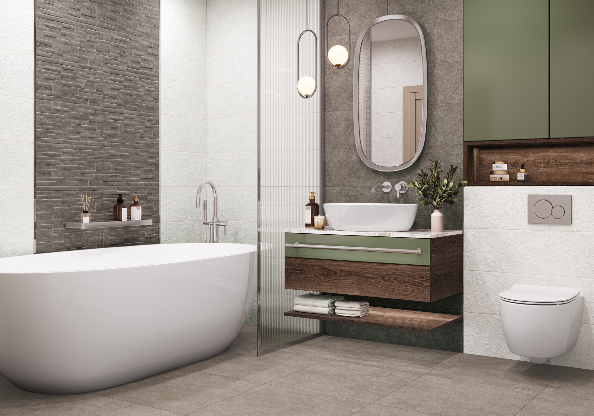 Керамическая плитка Alma Ceramica Дискавер TWU2550DCV24 коричневый 24.9x50