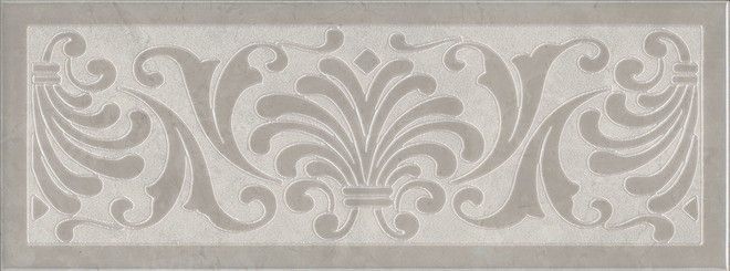 Декор Kerama Marazzi Монсанту 1 серый светлый 15x40 HGD\B499\15147