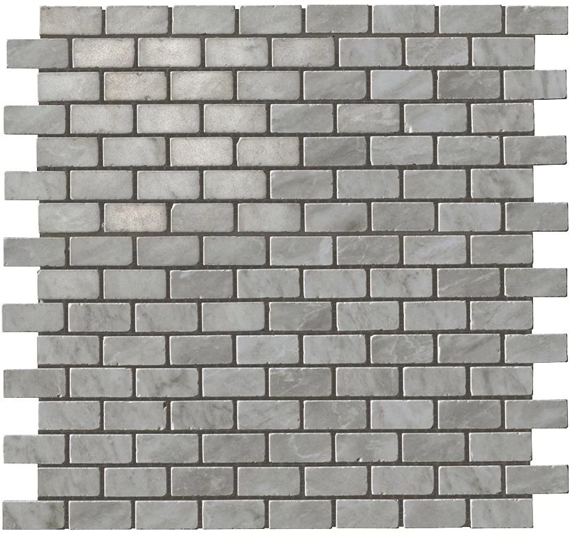 Мозаика Atlas Concorde Marvel Stone Bardiglio Grey Mosaico Burattato Lappato 29.8x29.8 AS33