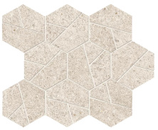 Мозаика Atlas Concorde Boost Stone White Mosaico Hex 25x28.5 A67I