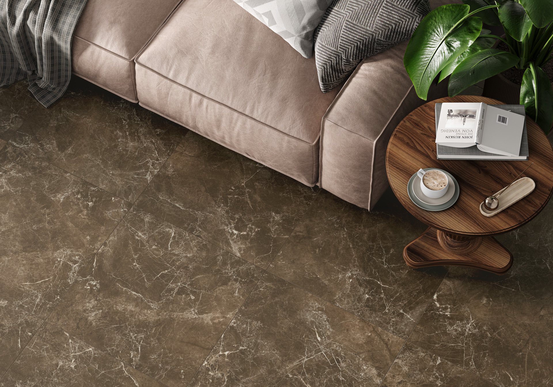 Керамогранит Alma Ceramica Апарель GFU6060APL07L серый 60x60