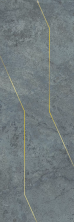 Декор Kerama Marazzi OS\D214\13117TR Декор Эвора синий светлый глянцевый обрезной 30x89.5