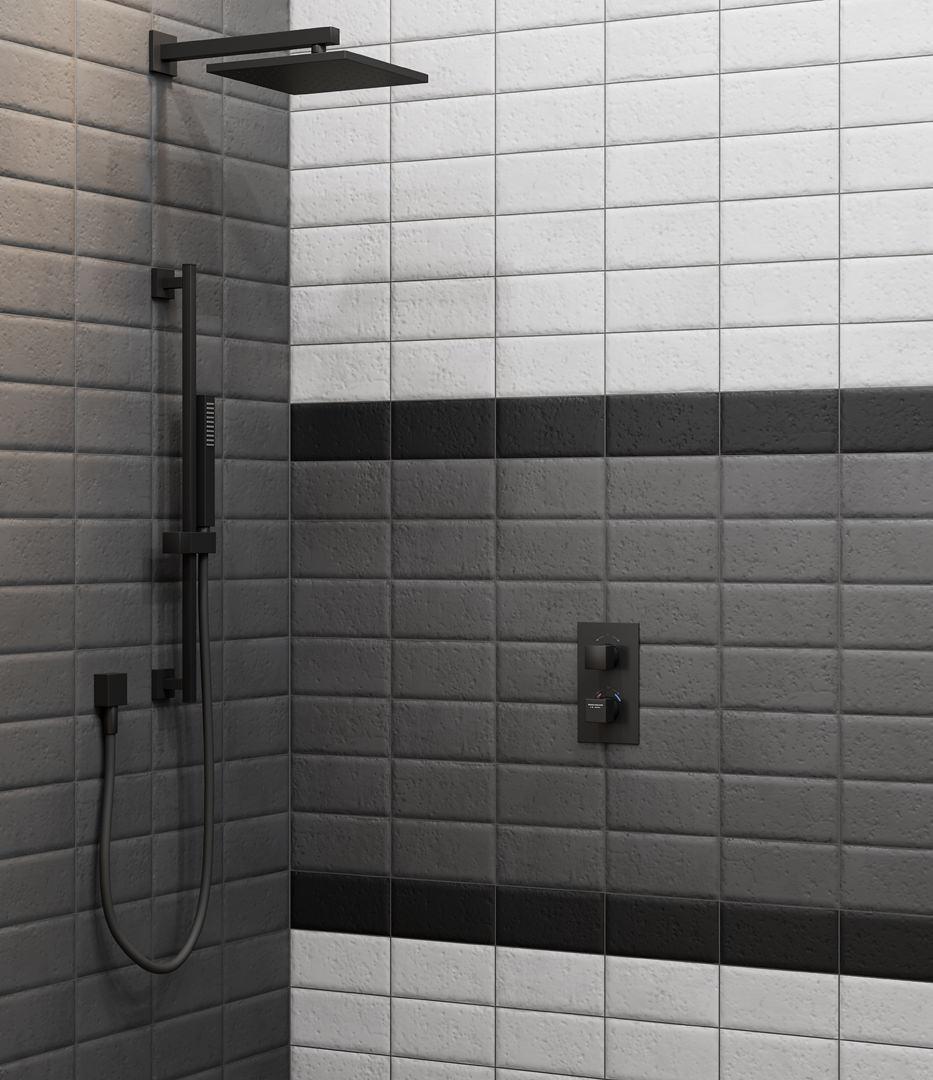 Бордюр Kerama Marazzi PRA002 Карандаш Граффити черный 2x20