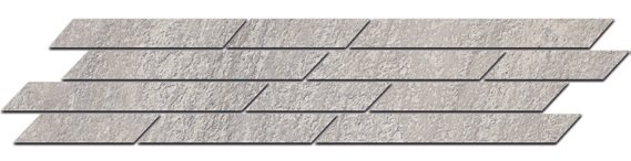 Бордюр Kerama Marazzi SG144\004 Гренель серый мозаичный 9,8x46,5