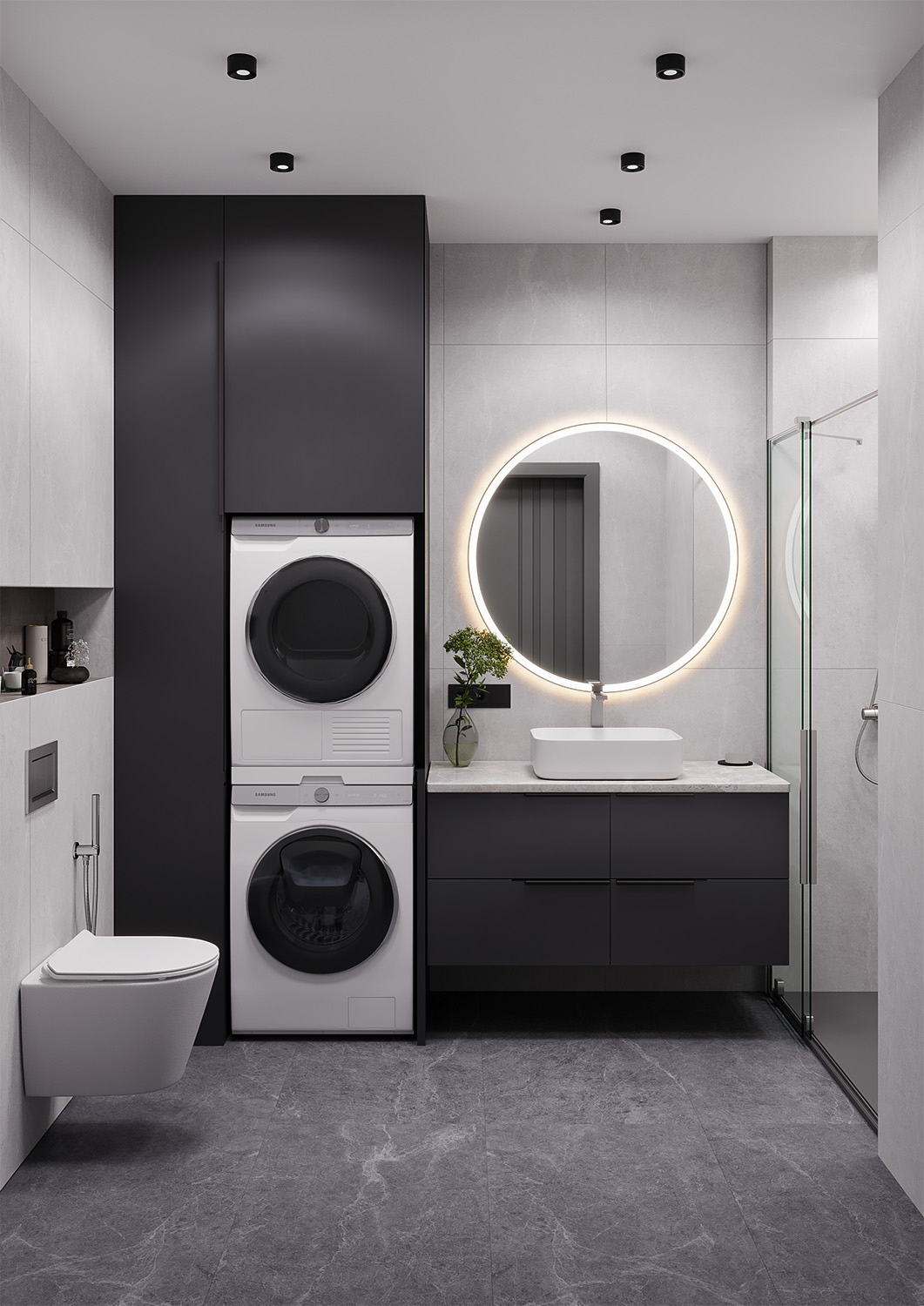 Керамогранит Старо Gilio Matt 60x60 серый