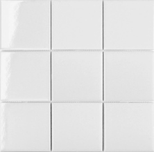 Мозаика СтарМозаик White Glossy (MH33800) 30x30 белый