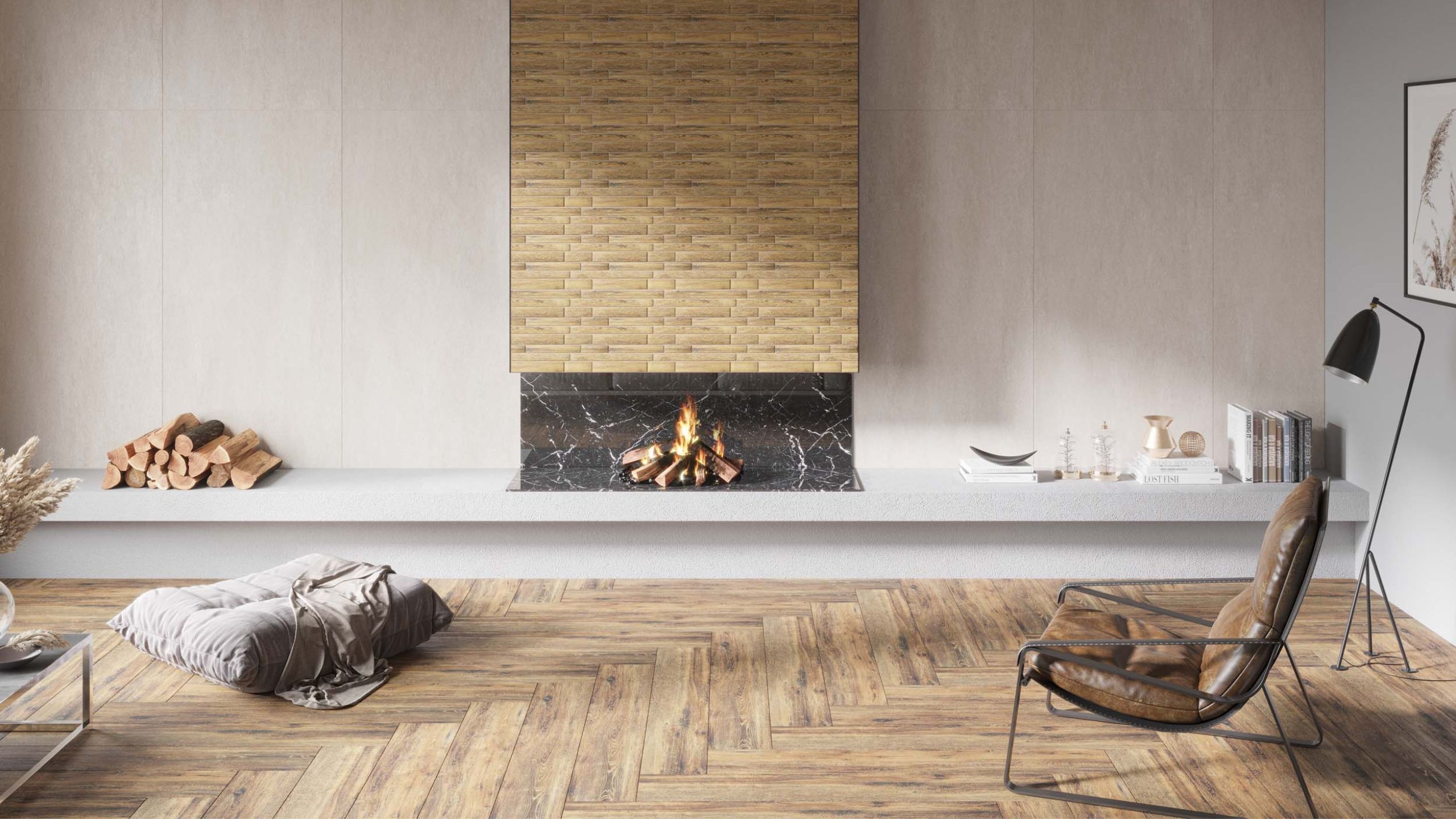 Комплект Estima BG01 Brigantina Oak (Ступень 33x120 непол. прямоугол. бортик без насечек + Подступенок 14,5x120)