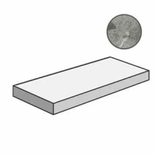 Ступень угловая левая Italon Charme Extra Silver 33x160