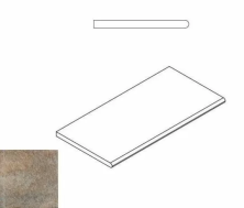 Бортик закругленный Italon District X2 Emerald 30x60