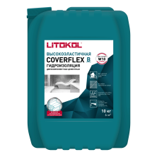 Гидроизоляция Литокол COVERFLEX B 10кг серый