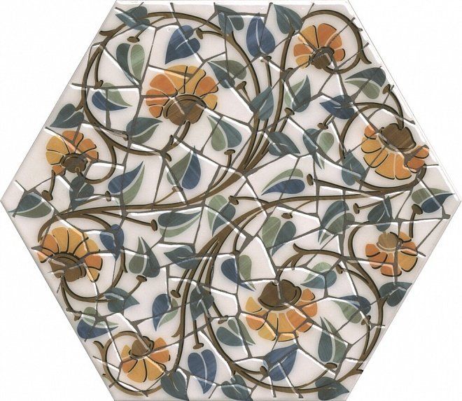 Декор Kerama Marazzi HGD\A386\SG2700L Парк Гуэля лаппатированный 29x33,4