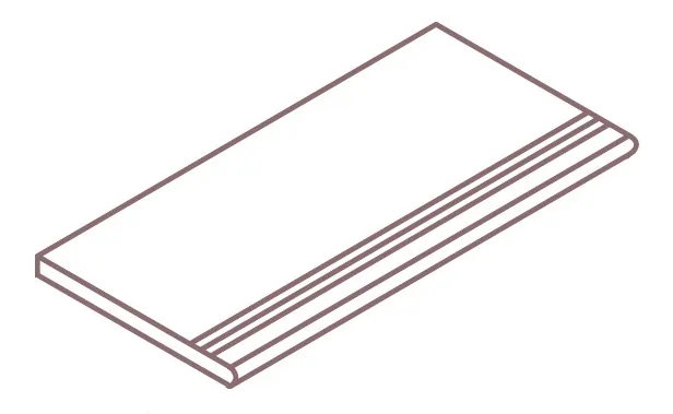 Ступень Италон Фоссил Пьюр 610140000160 бежевый 30x120
