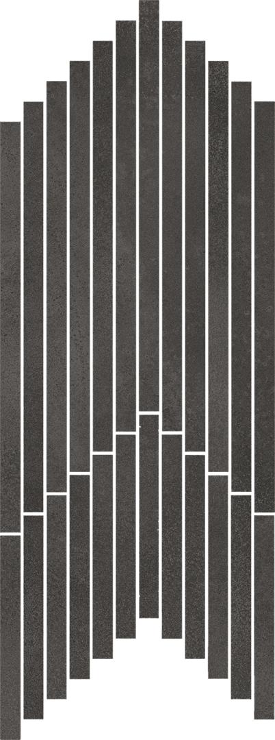 Мозаика Coliseumgres Линате Браун Стрип 17.7x53.3