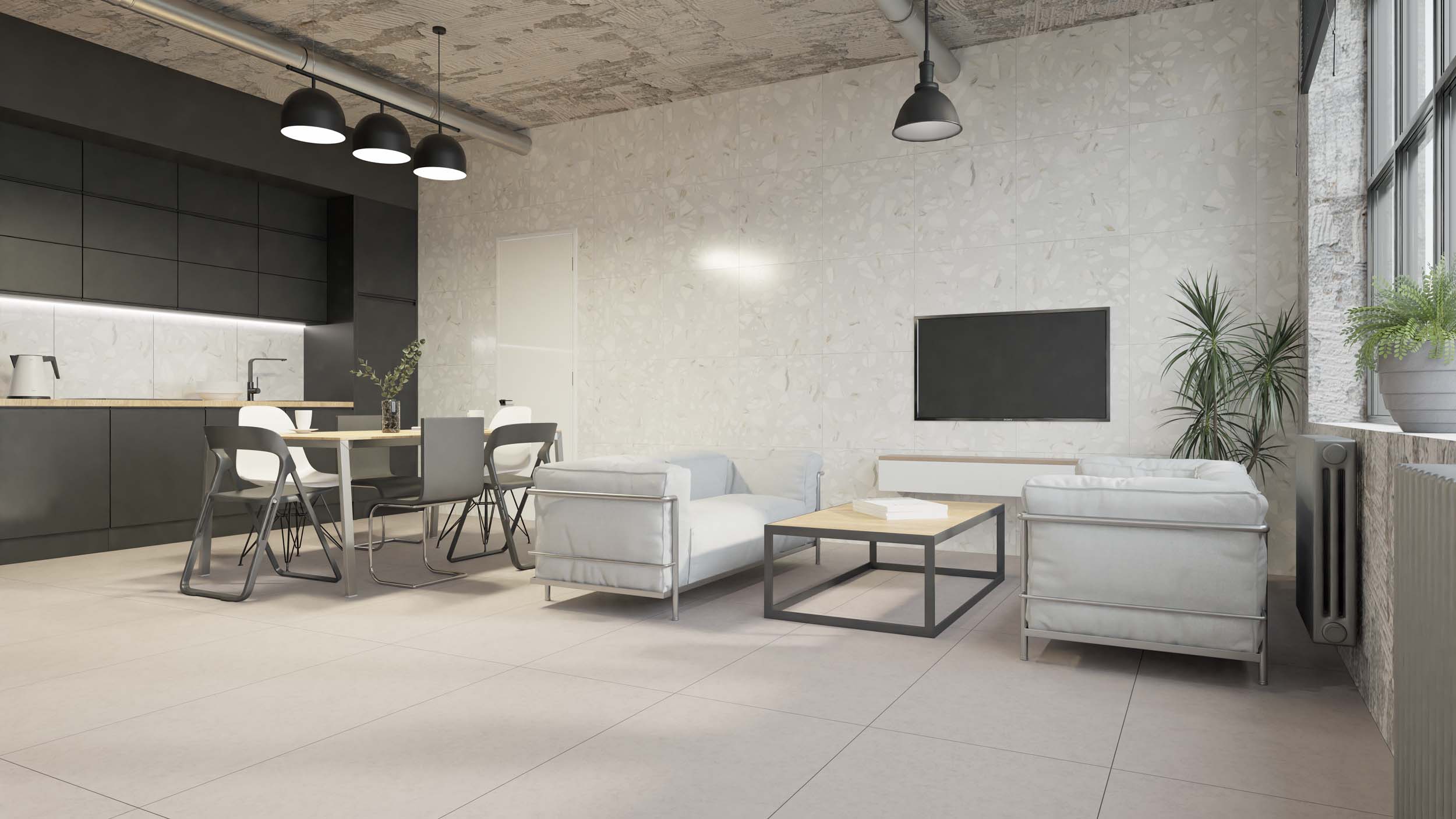 Плинтус Estima AT01 Ametis Arti Grey 7x60 серый