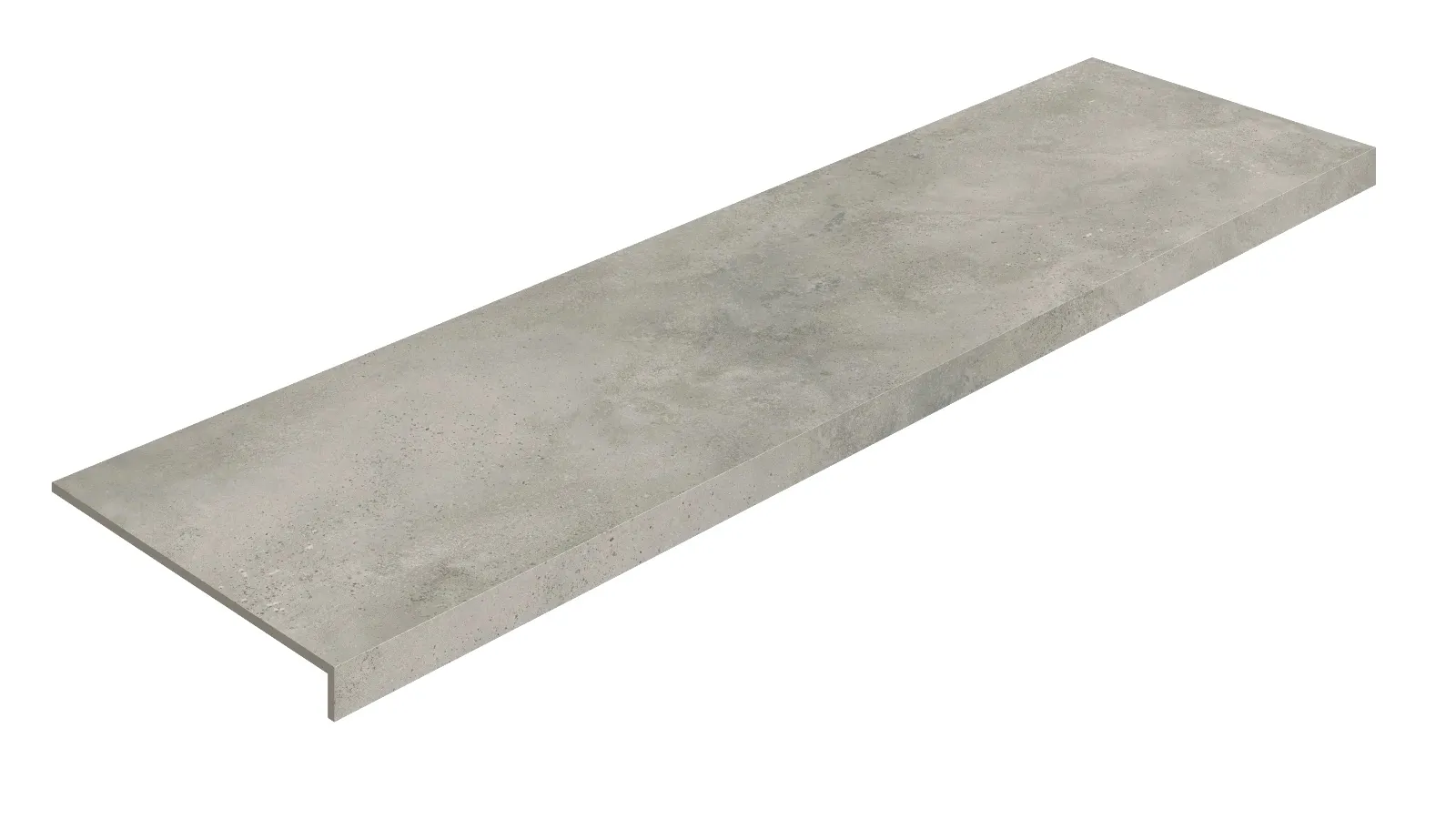 Ступень Coliseumgres Монца Грэй фронтальная 620070003005 серый 33x120