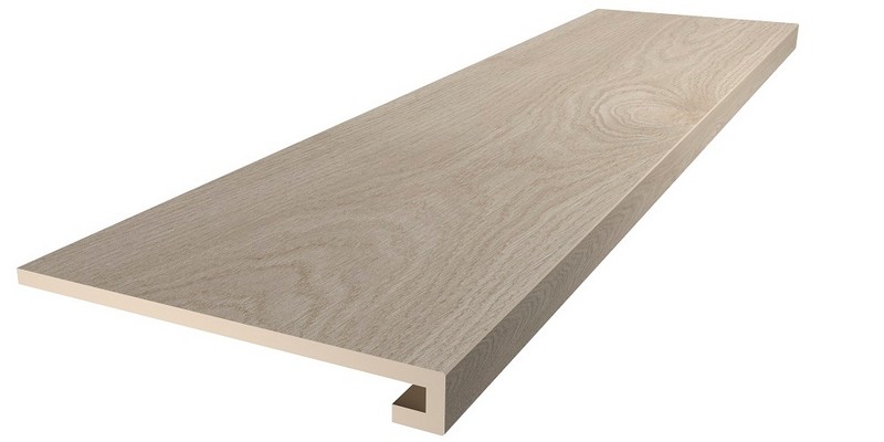 Ступень клееная SG569020R\GCF Монтиони бежевый светлый матовый обрезной 33x119.5