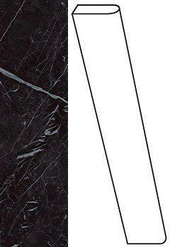 Плинтус Marvel Nero Marquina Battiscopa Matt ATDX 7.2x60