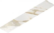 Ступень Италон Стелларис Калакатта Голд угловая левая 620070002631 белый 33x160