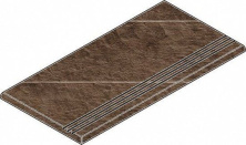 Ступень закругленная Italon NL-Wood Х2 Pepper 30x60