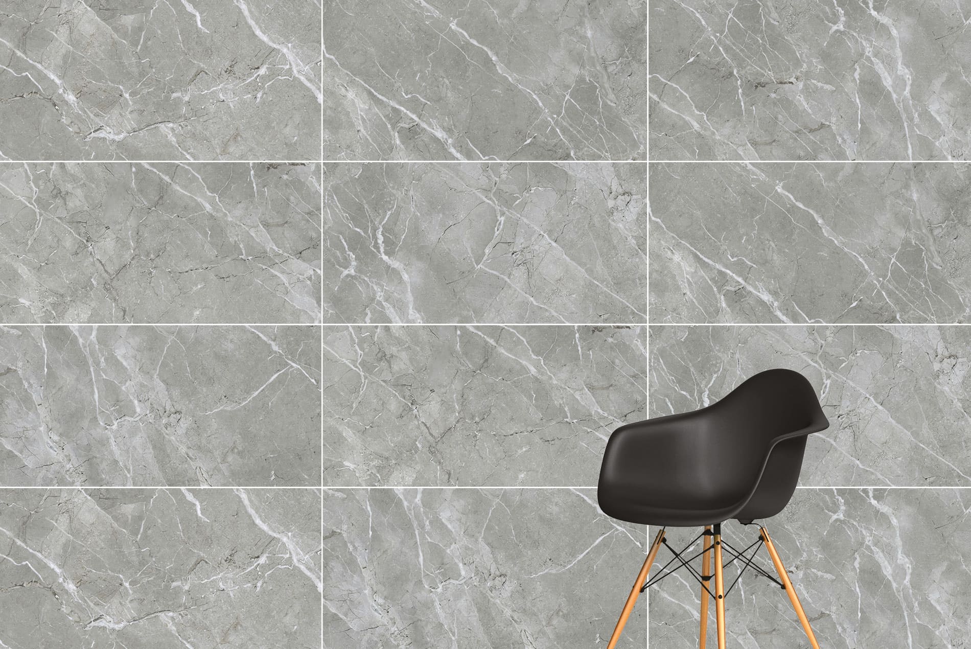 Керамогранит Vitra SilkMarble Порто Неро R9 K947790R 60x60