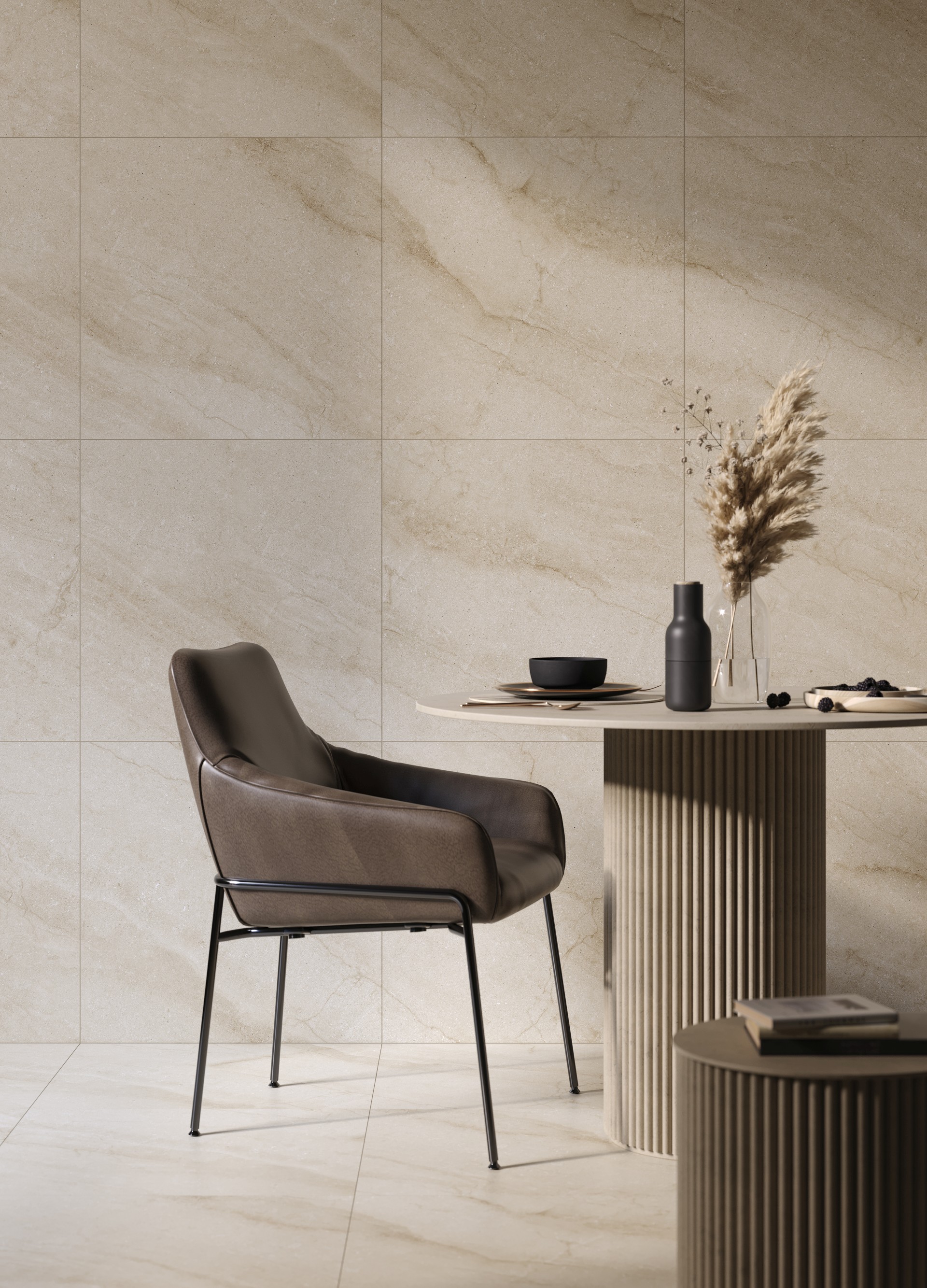 Керамогранит Керранова Bereg Grey Beige K-2403/MR/600x1200x10 серый