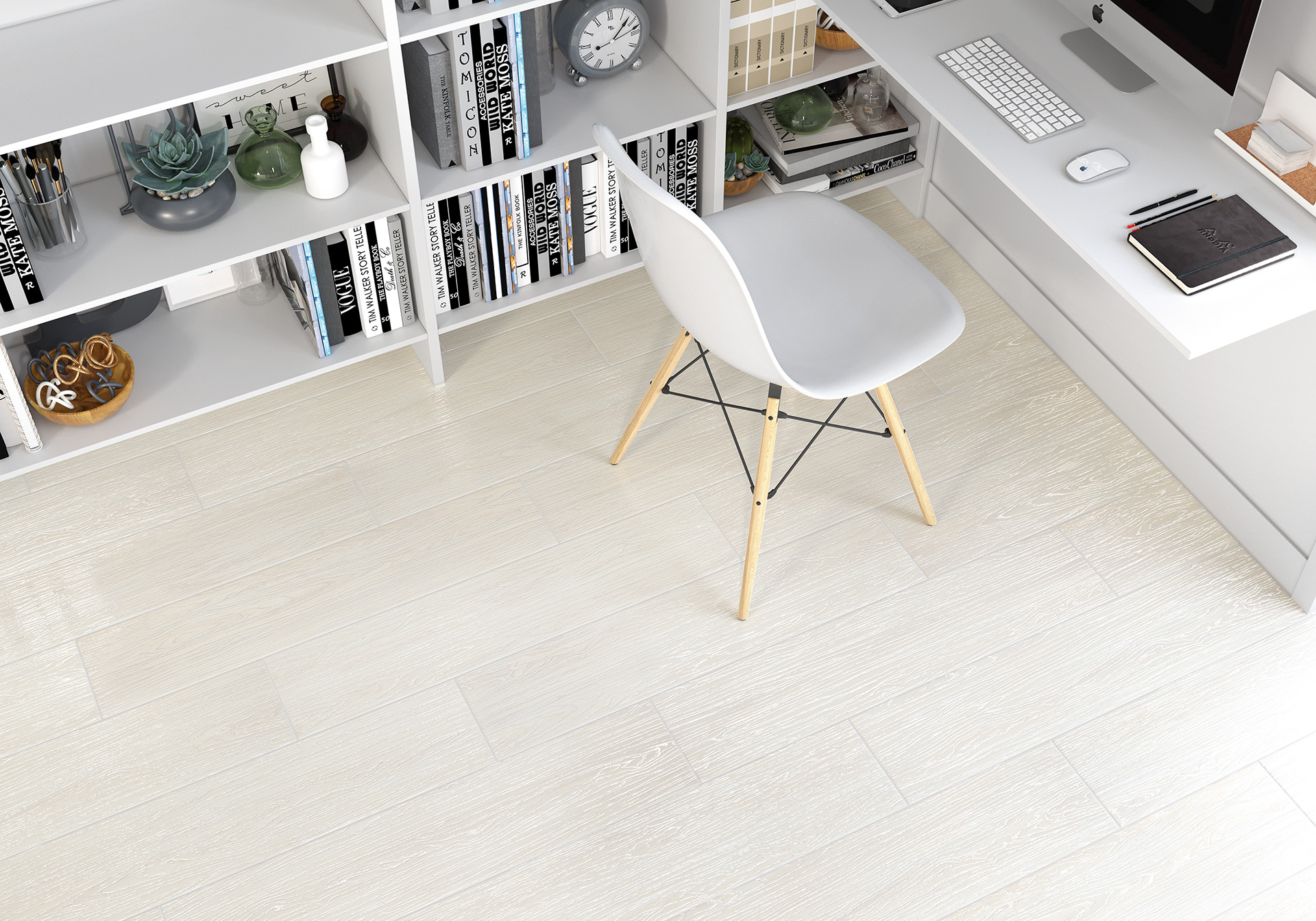 Керамогранит Alma Ceramica Сандал GFA92SND44R коричневый 20x90