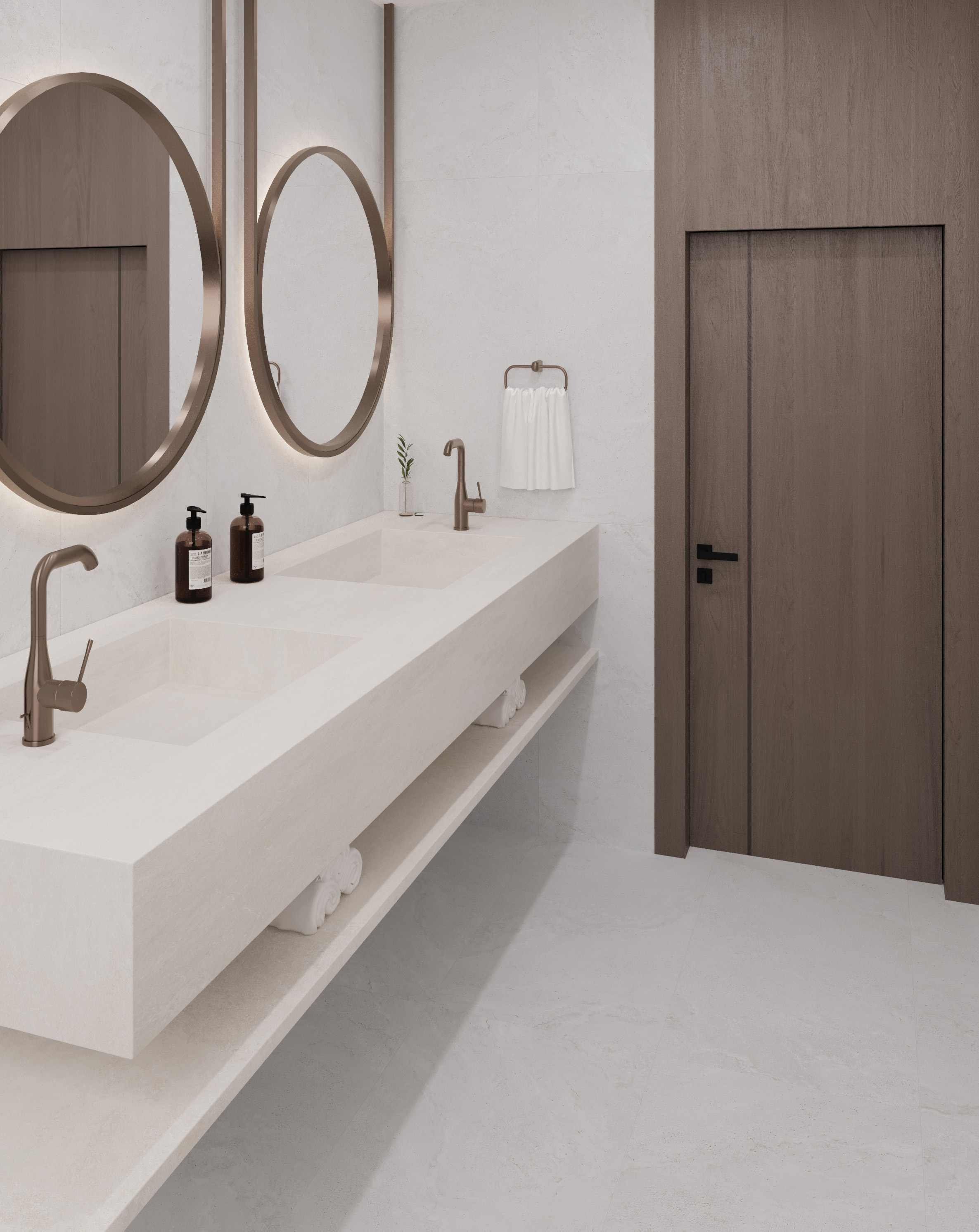 Керамогранит Старо Tivoli Travertino Paper Matt 60x120 бежевый