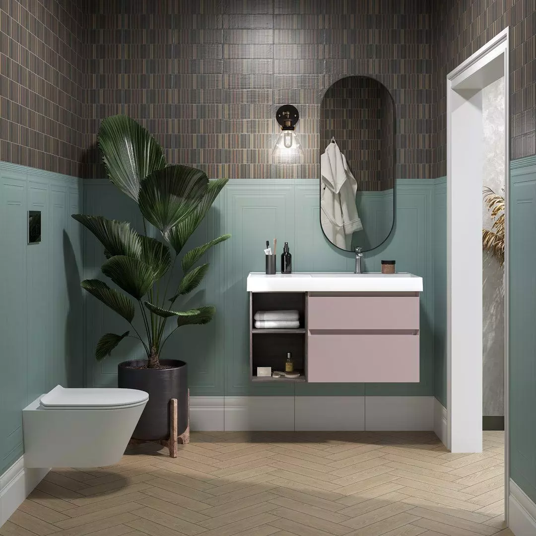 Керамогранит Kerama Marazzi SG402300N Листоне серый 9,9x40,2