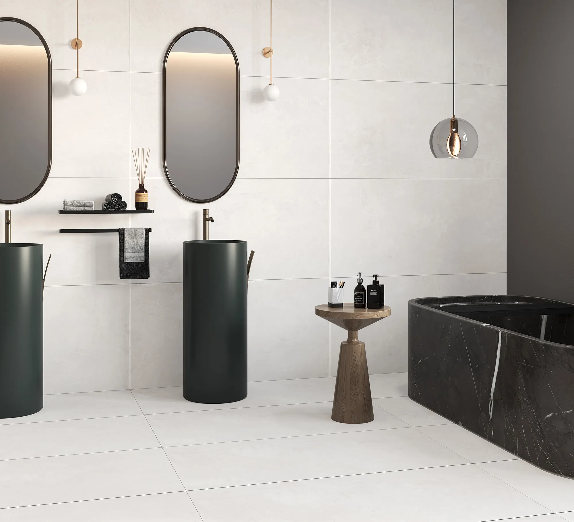 Керамогранит Аркадия Керамика RT7008-A Symphony Nero Matt Rustic 60x120 черный