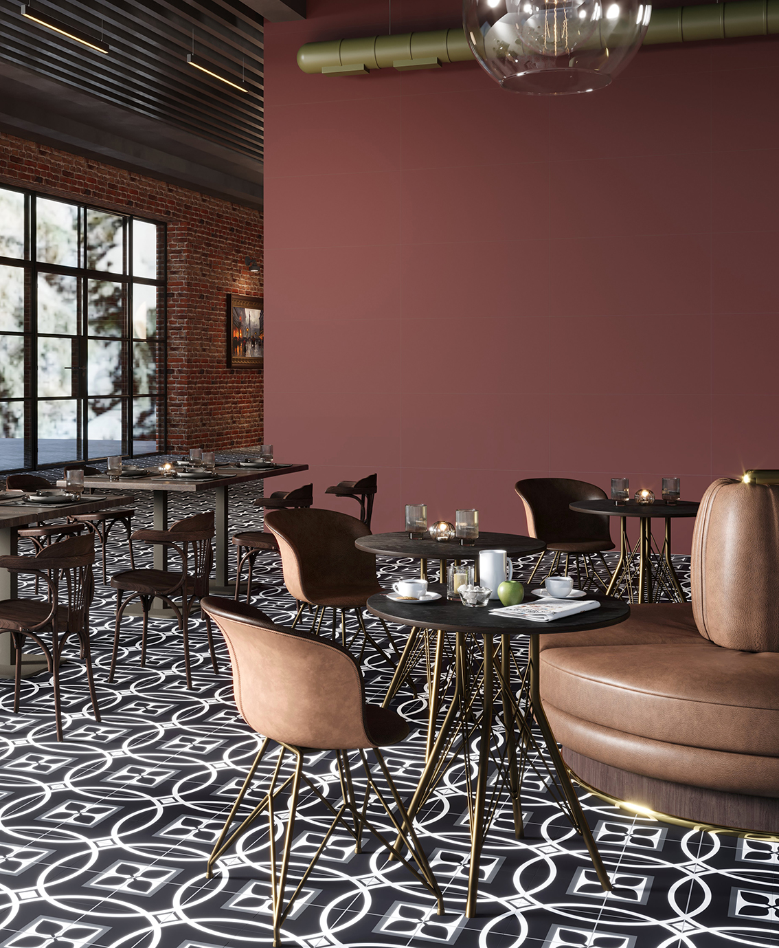 Керамогранит Старо Слим Silver Spring 5mm Matt 60x120 голубой