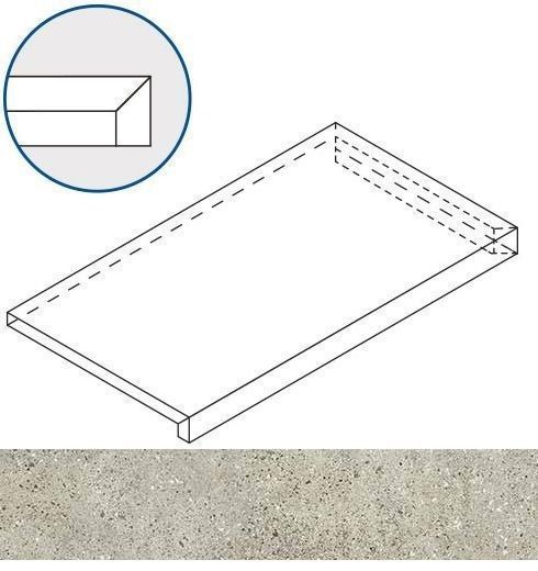 Ступень угловая правая Italon SkyLine X2 Cloud X2 33x60