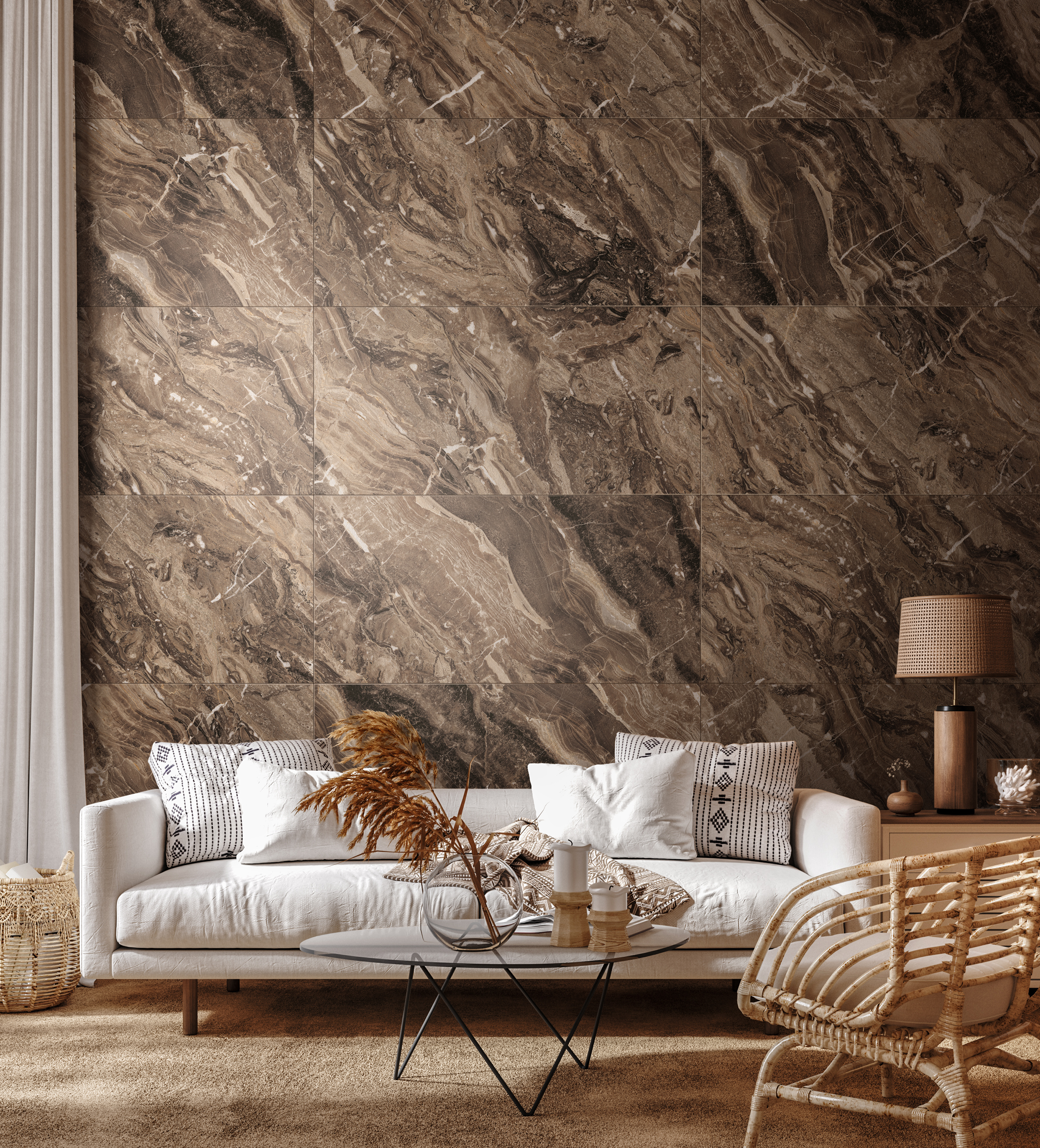 Керамогранит Арабеско Лайт 60x120 LLR