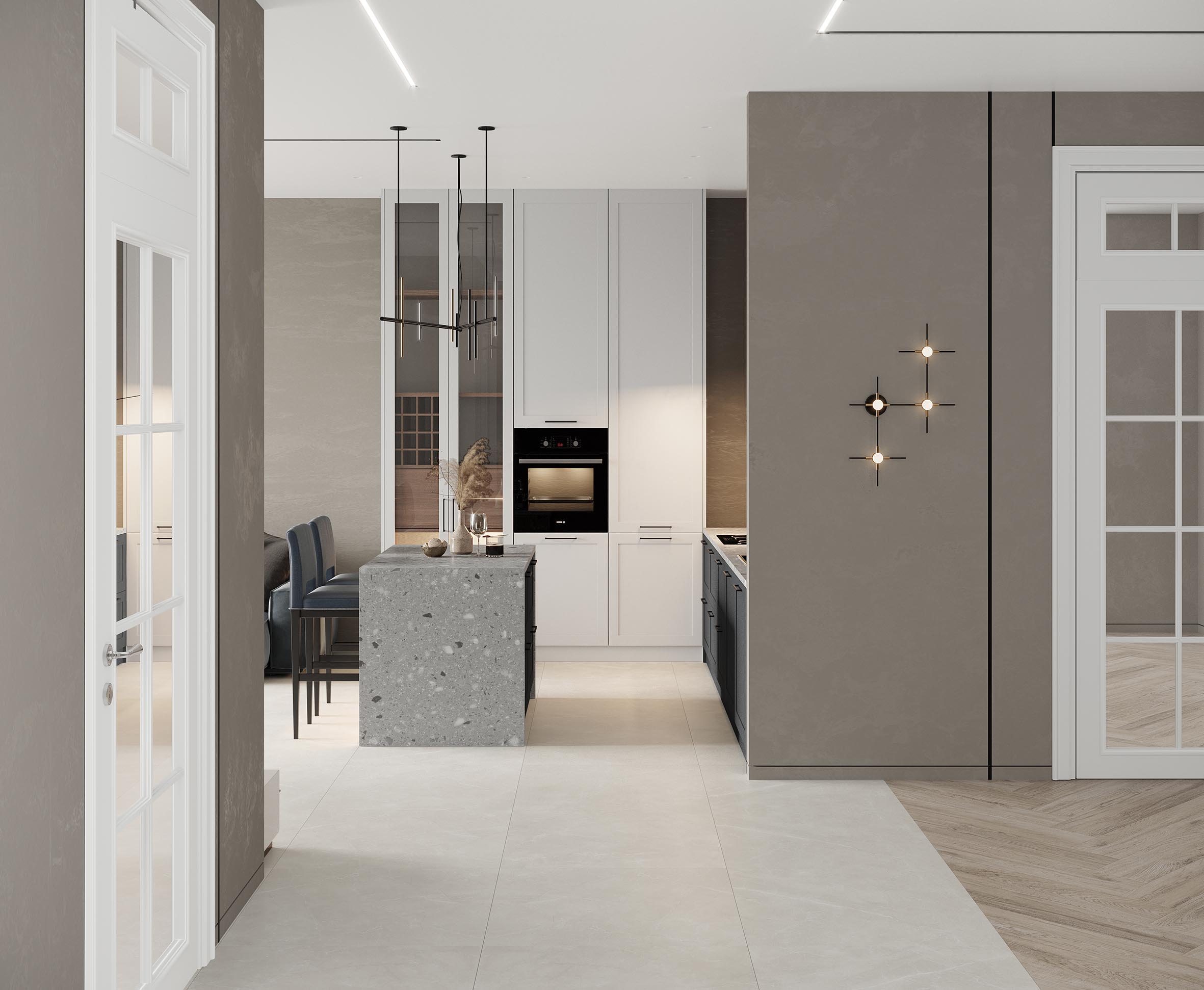 Керамогранит Laparet Impronta Light Grey 80x80 сатинированный