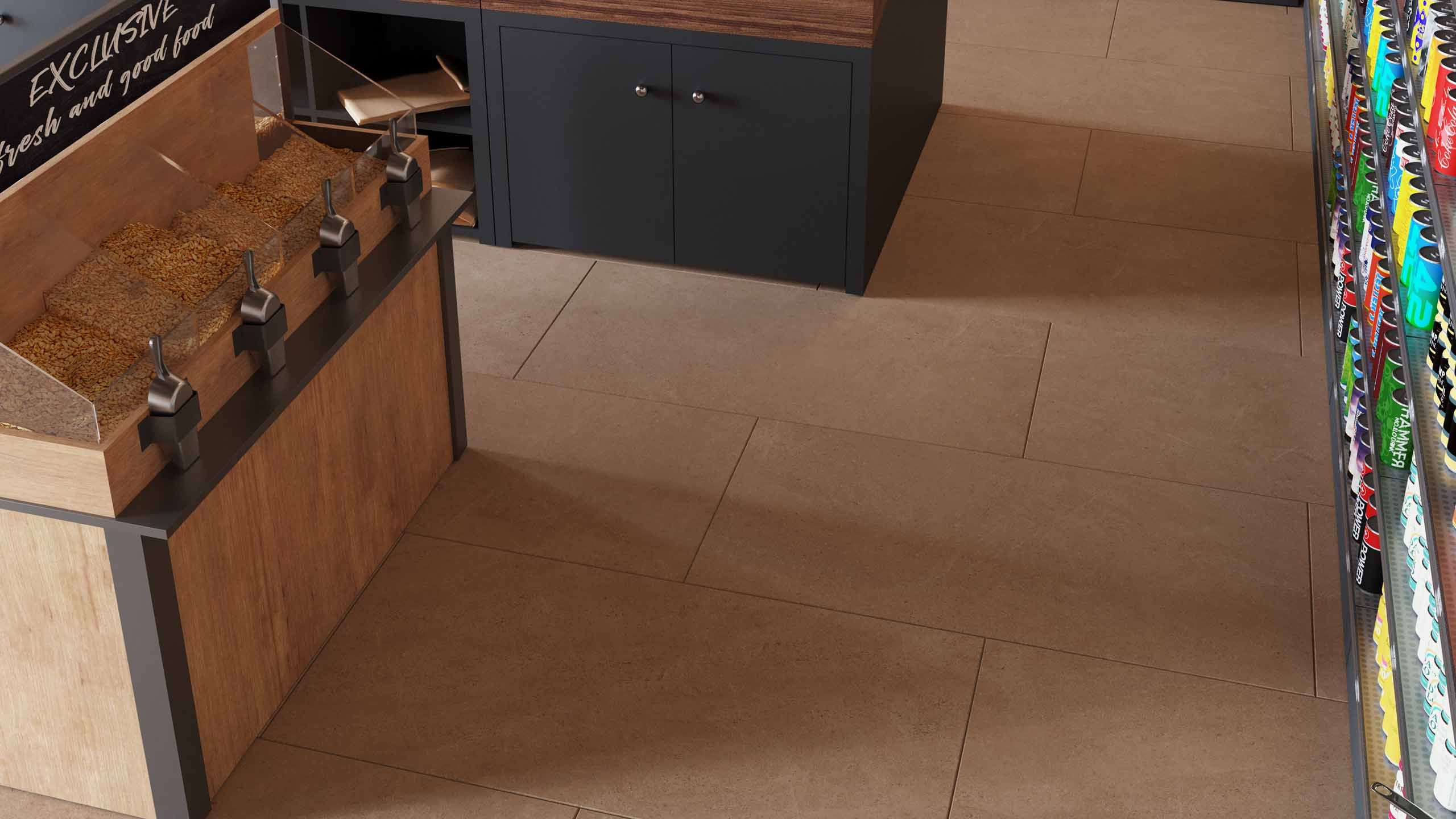 Плинтус Estima GO03 Gobi Brown Grey 7x60 коричневый