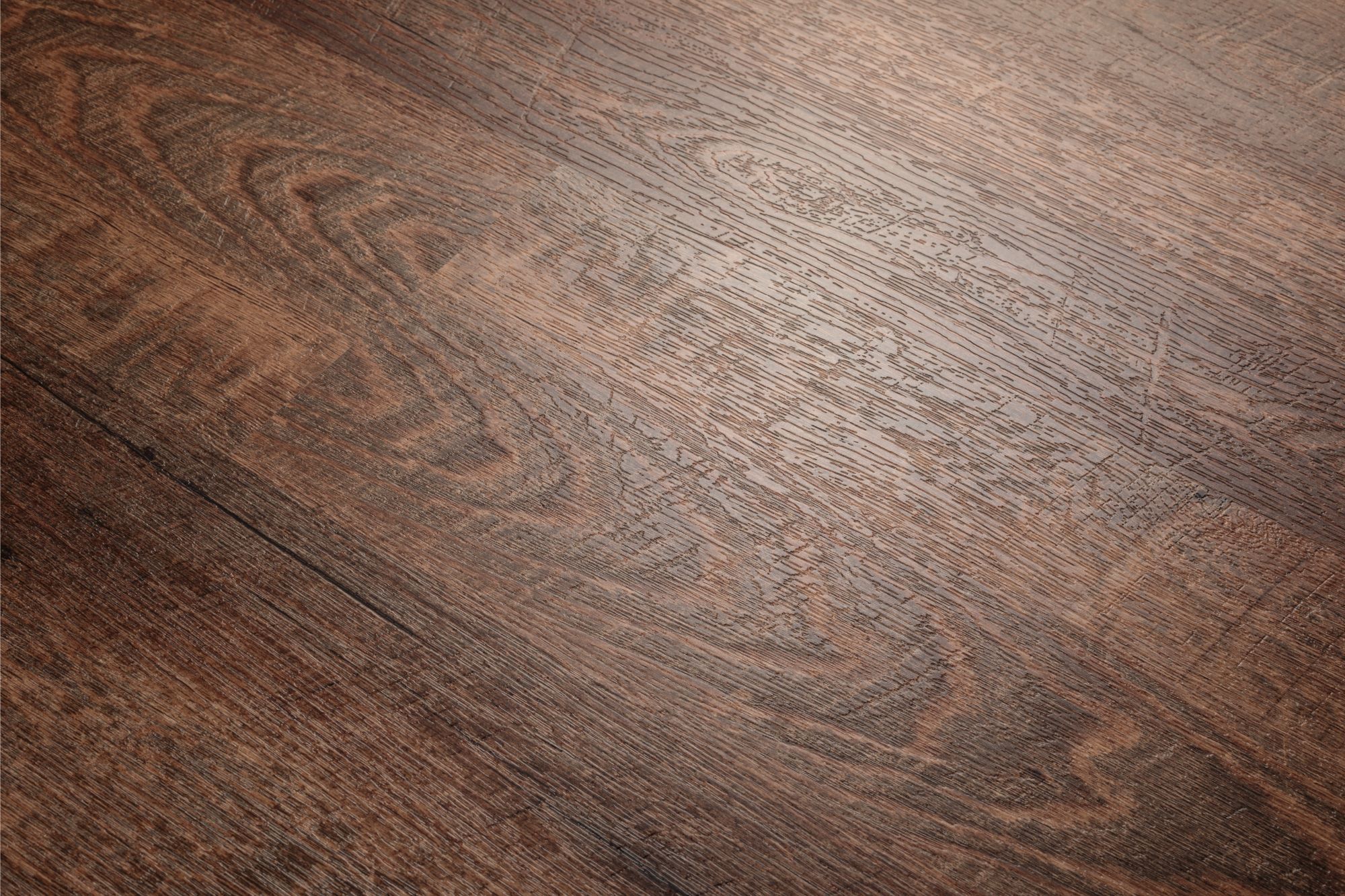 Кварцвиниловая плитка Aqua Floor Nano AF3217N 1221x180 Дуб Темный замковый кварц винил напольный