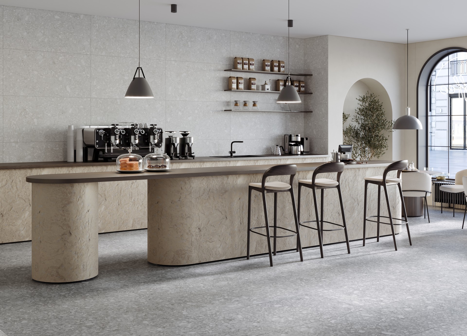 Керамогранит Керранова Molekula White K-2110/MR/600x600x9 белый