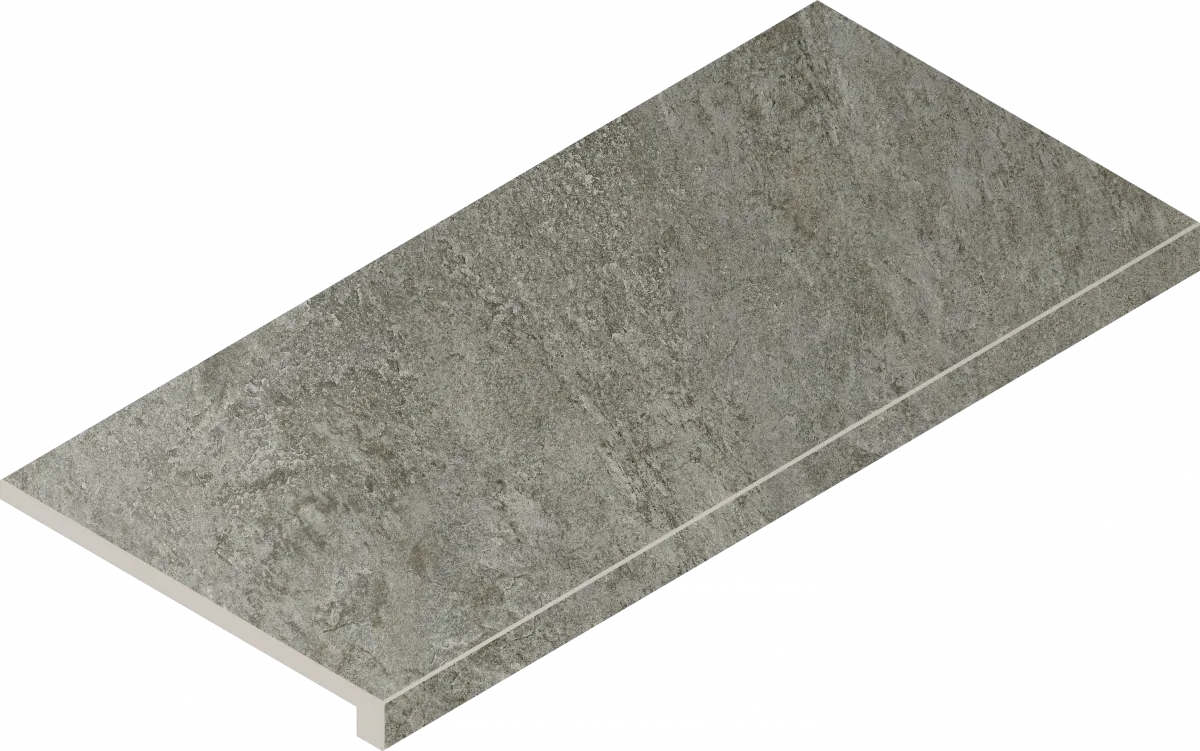 Ступень Италон Магма Фог угловая правая 620070002953 серый 33x60