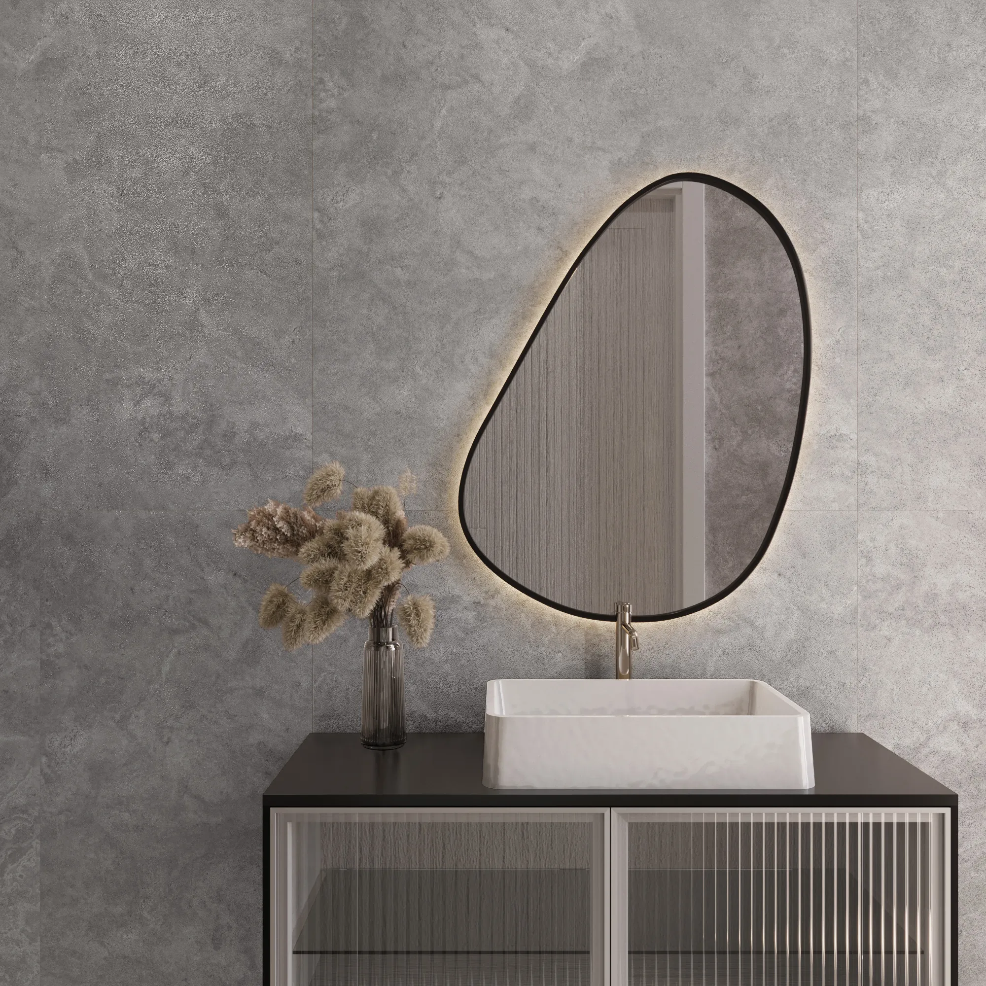 Керамогранит Аркадия Керамика RT7004-B Arawak White Matt Rustic Punch 60x120 белый