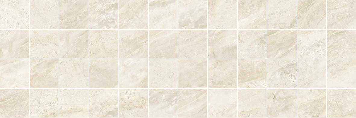 Мозаика (MM60073) Laparet Royal мозаичный бежевый 20x60 глянцевый
