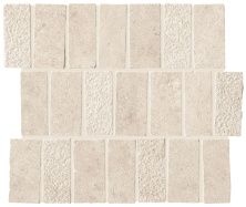 Мозаика Atlas Concorde Lims Ivory Mosaico Spritz Tumbled 30.4x33.5 A3NE