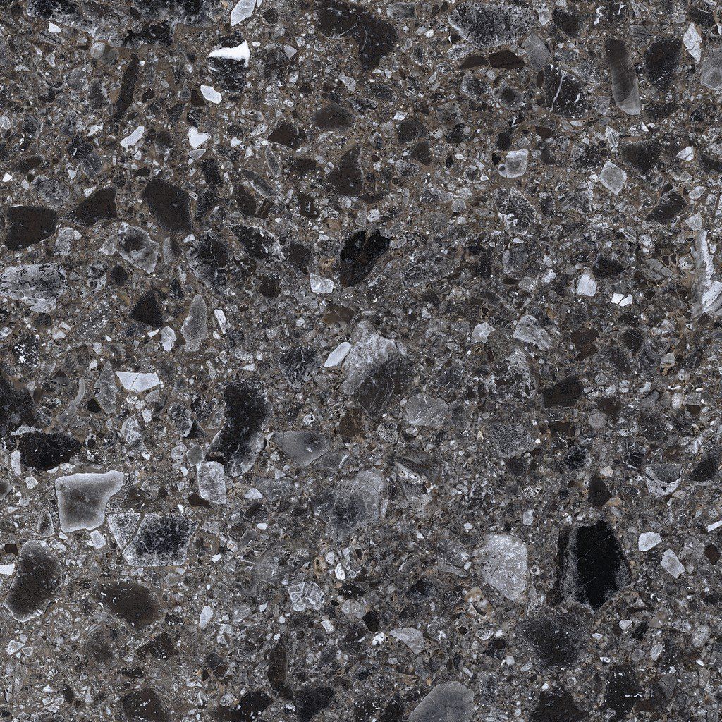 Керамогранит Terrazzo Dark Grey 60x60 K-333/MR/600x600x10