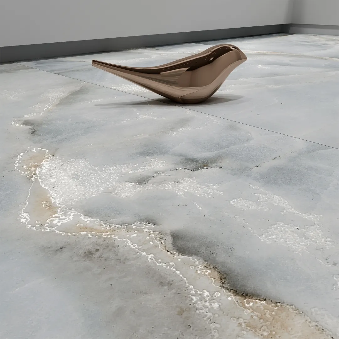 Керамогранит Аркадия Керамика CR4021-A Ascoli Blue Carving 60x120 голубой