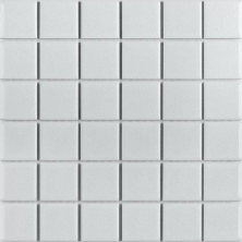 Мозаика СтарМозаик White Crackle Glossy (LWWB81531) 30.6x30.6 белый